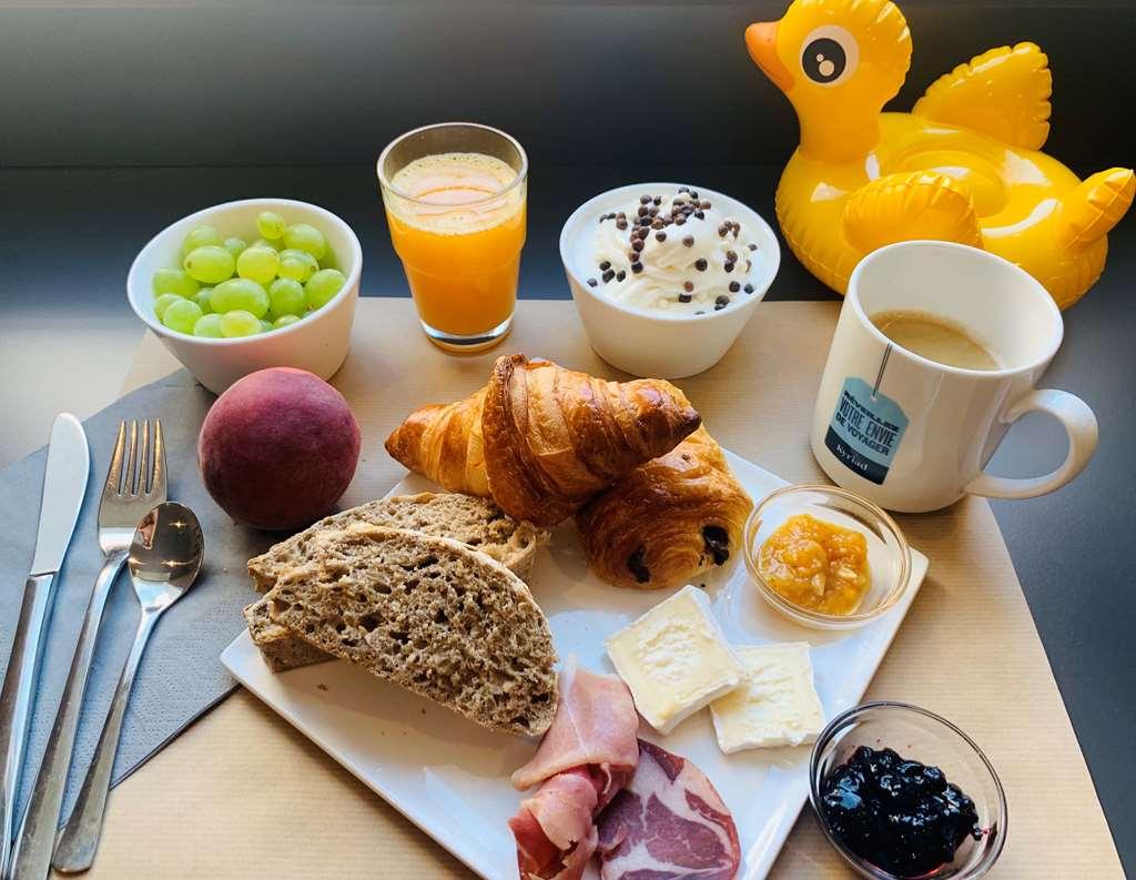 Hotel Kyriad Rennes Centre Gare Ресторан фото
