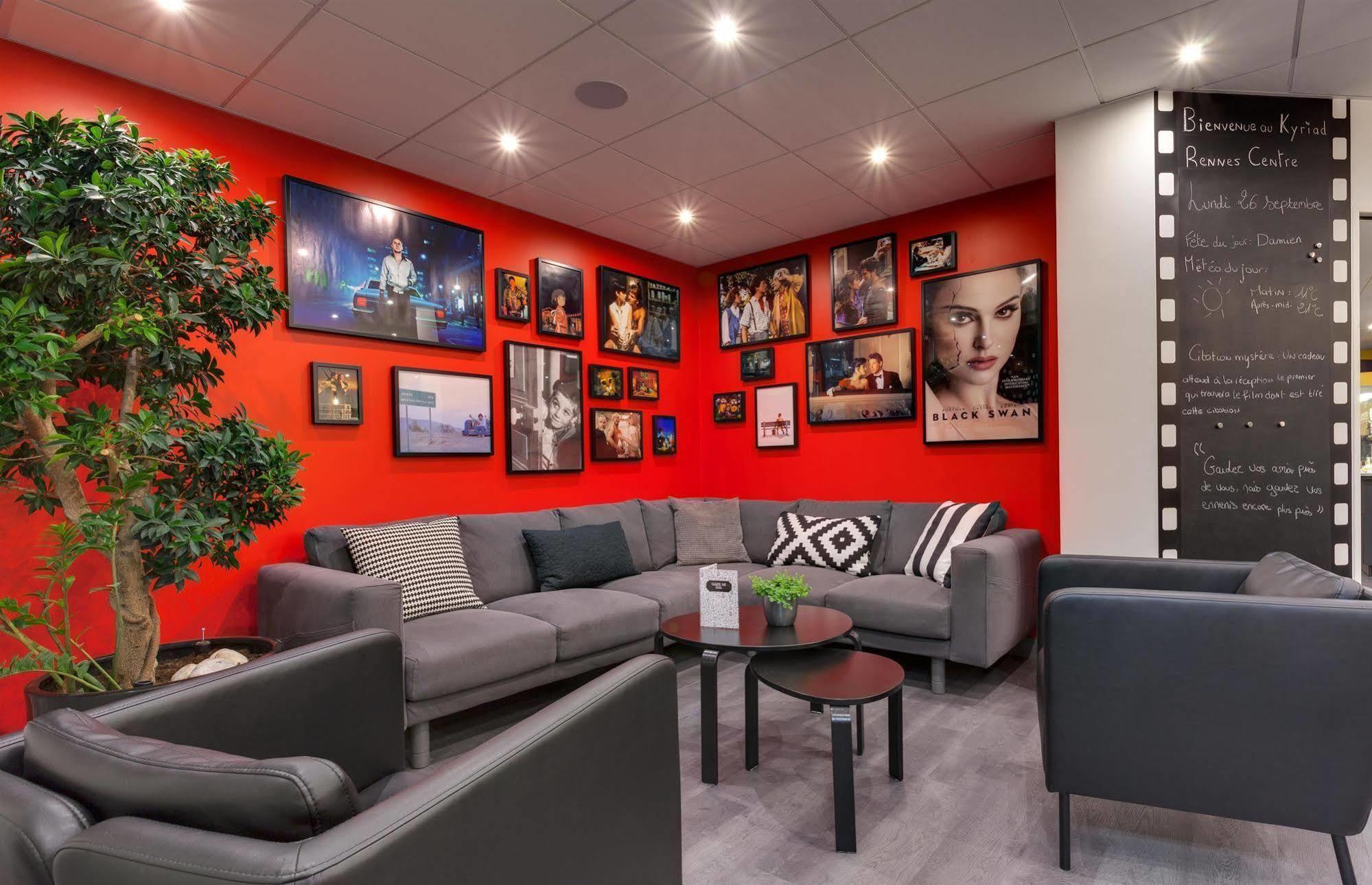 Hotel Kyriad Rennes Centre Gare Экстерьер фото